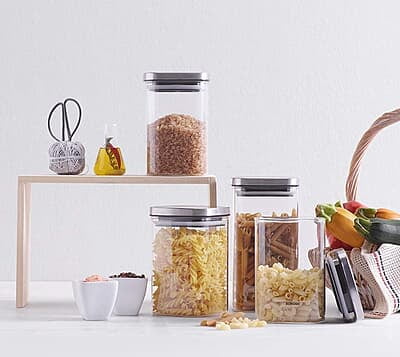 BOROSIL MICROWAVABLE KLIP - N - STORE ROUND 950 ML