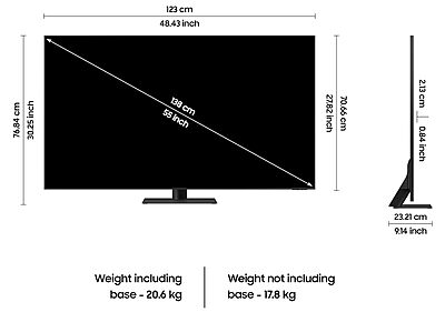 Samsung 138 cm (55 inches) 4K Ultra HD Smart Neo QLED TV QA55QN95CAKLXL