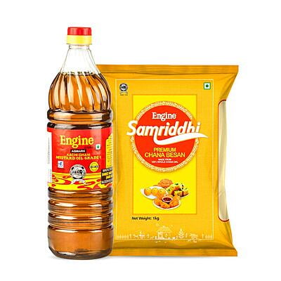 Engine Kachhi Ghani Mustard Oil Pp 1 L
