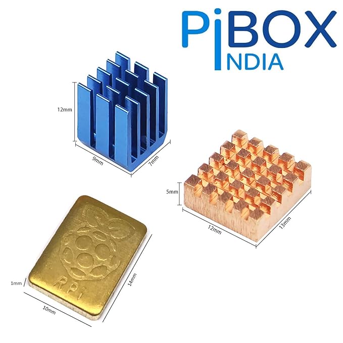 SIN 1 COPPER HEAT SINK FOR RASPBERRY PI 4 MODEL
