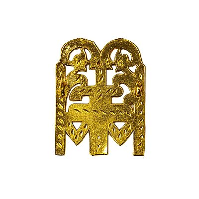 God Ornament Gold Plated Stone Work Amman Thali God Ornament Gold Plated Stone Work Amman Thali