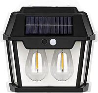 2 Window Tungsten Solar Wall Lights