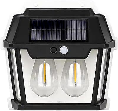 2 Window Tungsten Solar Wall Lights 2 Window Tungsten Solar Wall Lights