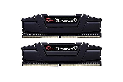 G.SKILL Ripjaws V 32GB (1 * 32GB) DDR4 3200 MHz CL16-18-18-38 1.35V Desktop Memory RAM - F4-3200C16S-32GVK