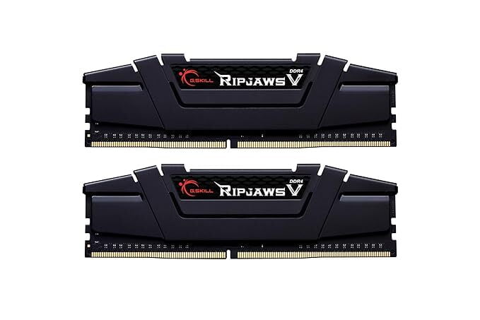 G.SKILL Ripjaws V 32GB (1 * 32GB) DDR4 3200 MHz CL16-18-18-38 1.35V Desktop Memory RAM - F4-3200C16S-32GVK