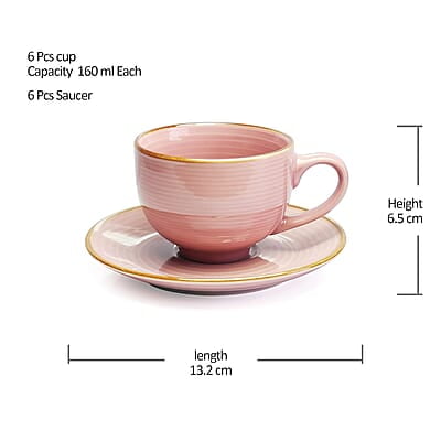 Treo by Milton ECLAT Cup N Saucer Set of 12