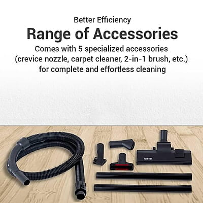 Eureka Forbes Jazz Multipurpose Vacuum Cleaner with Suction & Blower.