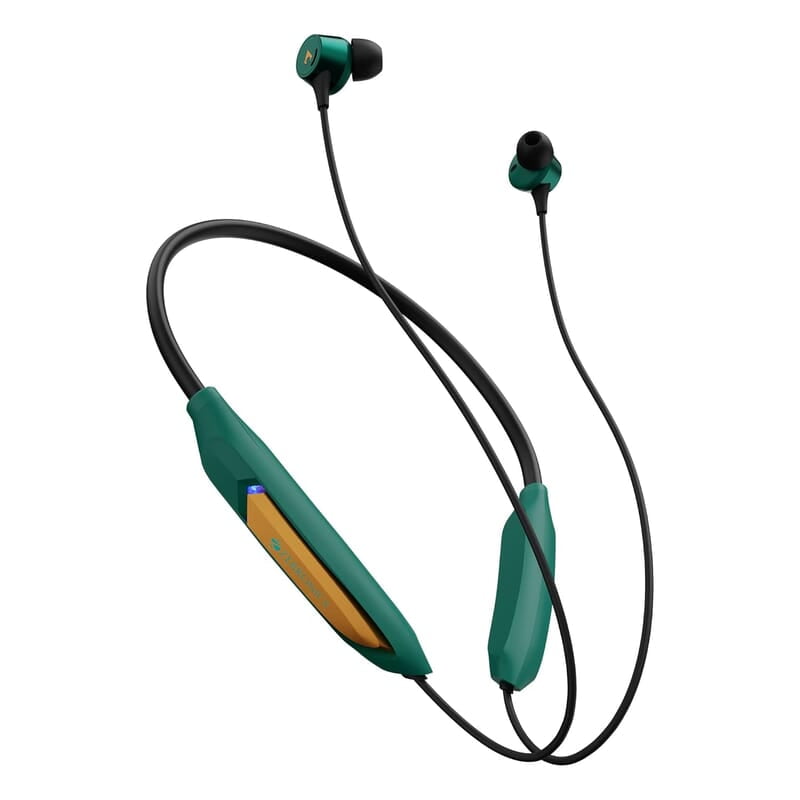 ZEBRONICS DC Aquaman Edition Yoga N3 with 46 Hours Backup, Bluetooth v5.2 Wireless in Ear Neckband, ENC Calling, Gaming Mode (Upto 50ms), Voice Assistant, Dual Pairing, Splash Proof and Type C