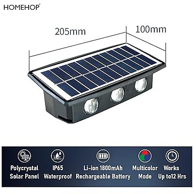 Outdoor 6 Led Up and Down Waterproof Wall lamp for Home Decor, Garden, Courtyard, & Balcony Outdoor 6 Led Up and Down Waterproof Wall lamp for Home Decor, Garden, Courtyard, & Balcony