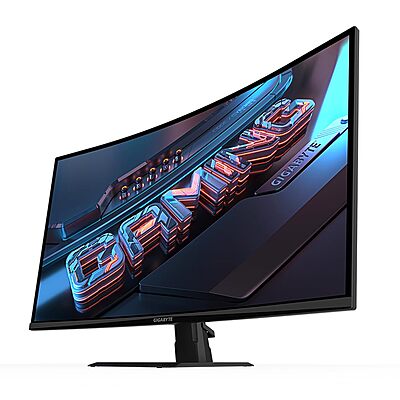 GIGABYTE 31.5" QHD Curved Gaming Monitor, 165Hz, FreeSync, GS32QC GIGABYTE 31.5" QHD Curved Gaming Monitor, 165Hz, FreeSync, GS32QC