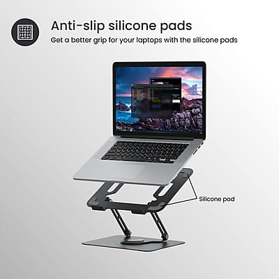 Portronics My Buddy K9 - Portable Laptop Stand - Adjustable elevation levels Portronics My Buddy K9 - Portable Laptop Stand - Adjustable elevation levels
