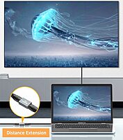 HDMI Female to Female Coupler, 8K Extension Adapter for HDTV, Roku, PC, Laptop, Monitor, Projector, PS5/PS4/PS3, DVD Player, AV Receiver HDMI Female to Female Coupler, 8K Extension Adapter for HDTV, Roku, PC, Laptop, Monitor, Projector, PS5/PS4/PS3, DVD Player, AV Receiver