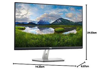 Dell 27" FHD IPS Monitor, 75Hz, AMD FreeSync, S2721HN