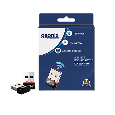 Geonix USB Wi-Fi Adapter, Up to 150Mbps, GX-150 Geonix USB Wi-Fi Adapter, Up to 150Mbps, GX-150