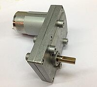 12V 150 RPM Square Gear motor