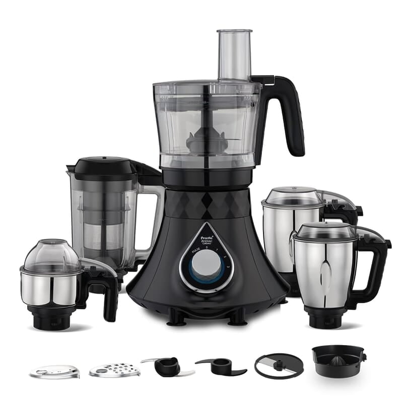 Preethi Zodiac Cosmo MG236 Mixer Grinder 750 watt with 5 Jars