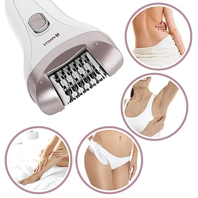 Havells FD5051 Epilator, Hair Removal for Women, Wet & Dry, Cordless, Rechargeable