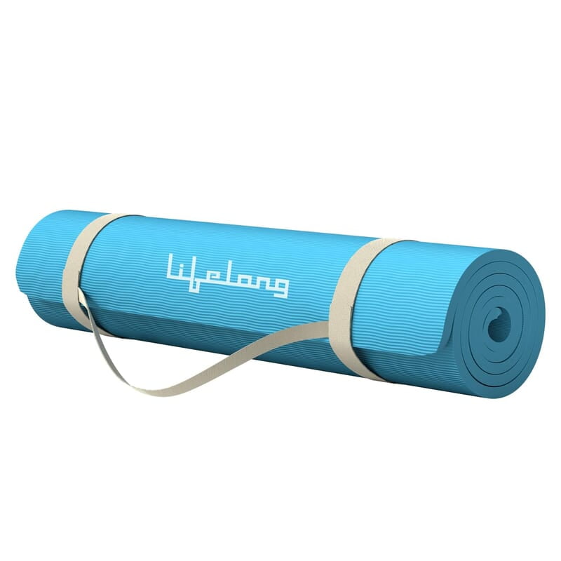 Lifelong Yoga mat for Women & Men EVA Material 8mm Anti Slip for Gym Workout Lifelong Yoga mat for Women & Men EVA Material 8mm Anti Slip for Gym Workout