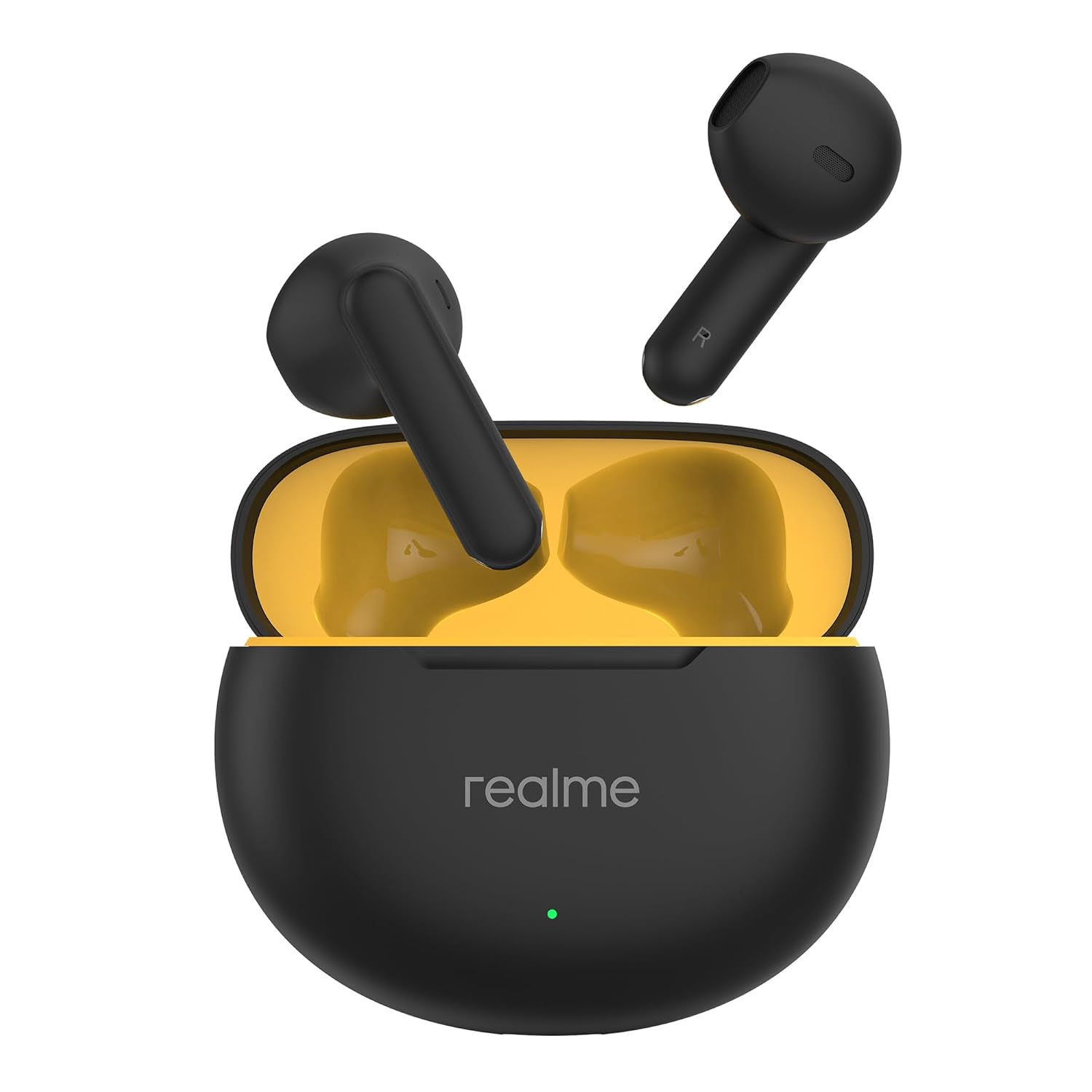 realme Buds T01 Truly Wireless in-Ear Earbuds with AI ENC for Calls, 13mm Dynamic Driver, Upto 28Hrs Battery,88mm Latency,Bluetooth V5.4 & Google Fast Pair (Black) realme Buds T01 Truly Wireless in-Ear Earbuds with AI ENC for Calls, 13mm Dynamic Driver, Upto 28Hrs Battery,88mm Latency,Bluetooth V5.4 & Google Fast Pair (Black)