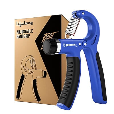 Lifelong Adjustable Hand Grip Strengthener, Hand Gripper for Men & Women for Gym Workout Lifelong Adjustable Hand Grip Strengthener, Hand Gripper for Men & Women for Gym Workout