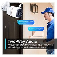 TP-LINK 3MP 1296p High Definition Outdoor CCTV Security Wi-Fi Smart Camera