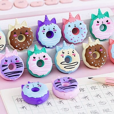 Kids Donut erazer ( 12 pcs)