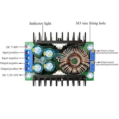 10A Buck Converter DC-DC Step-down Buck Converter Adjustable Constant Voltage Module in 10A Buck Converter DC-DC Step-down Buck Converter Adjustable Constant Voltage Module in