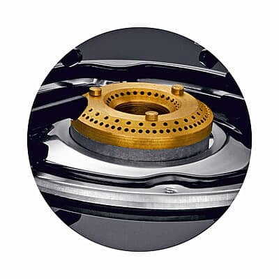 Preethi - GTS123 Zeal Glass top 2 Burner Gas Stove, Manual Ignition