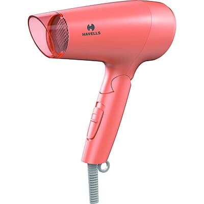 Havells HD2223 1200 Watts Foldable & Travel Friendly Hair Dryer, 3 Heat (Hot/Cool/Warm) Settings Havells HD2223 1200 Watts Foldable & Travel Friendly Hair Dryer, 3 Heat (Hot/Cool/Warm) Settings