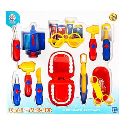 Dental Medical Kit with 18 Medical Instruments