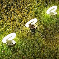 Popcorn 2 In 1 Model Solar Garden Light Waterproof Disc Lamp for Outdoor, Home,Garden