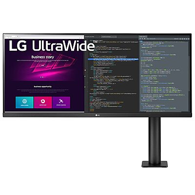 LG UltraWide Ergo, 34" (86.36cm), QHD, IPS, HDR, 75Hz, FreeSync,Monitor, 34WN780-B LG UltraWide Ergo, 34" (86.36cm), QHD, IPS, HDR, 75Hz, FreeSync,Monitor, 34WN780-B