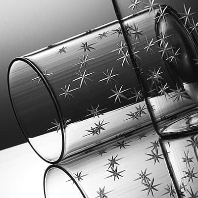 Borosil Vision Glasses Galaxy (Transparent, 295ml) Set of 6