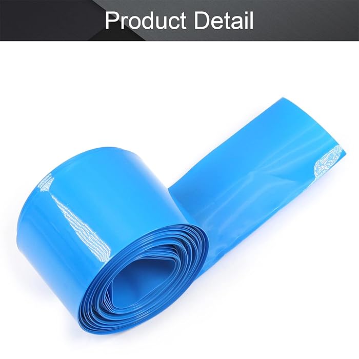 PVC Heat Shrinkable Busbar Sleeve 25mm (Blue) PVC Heat Shrinkable Busbar Sleeve 25mm (Blue)