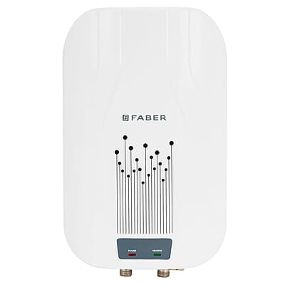 Faber Zippy Instant Geyser 5 Litre 3000W Powerful Heating Superior Energy Efficiency