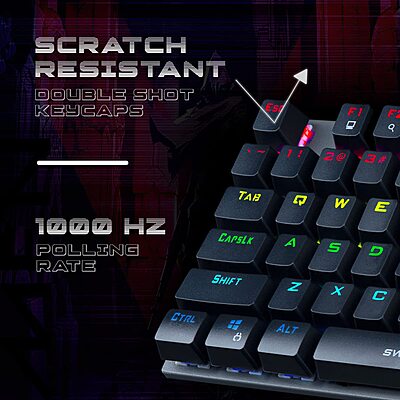 Cosmic Byte Vanth Mechanical Keyboard CB-GK-28-Blue