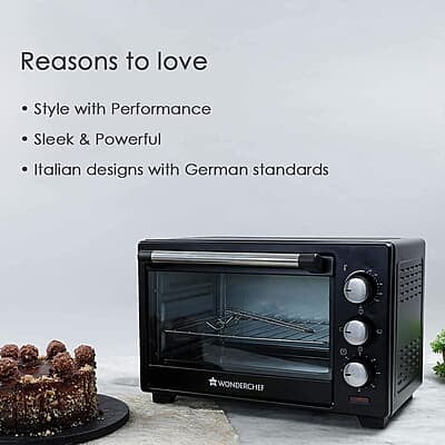 Wonderchef Oven Toaster Griller (OTG) - 19 litres Multi-Stage Heat Selection Bake, Grill, Roast