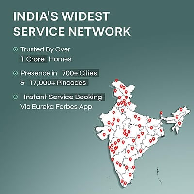 Aquaguard Delight NXT Lite RO+MC Water Purifier | Free Service Plan worth ₹2000 | India’s #1 Water Purifier | Suitable for Borewell, Tanker & Municipal Water | 30x Impurity Removal vs Local Purifiers