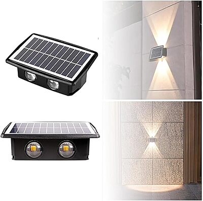 RGB 222 Venus Lence Model Wall Up Down Solar Light Way