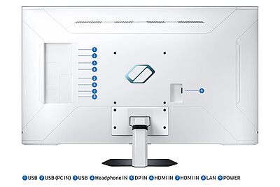 Samsung 43", Neo G7 UHD Gaming Monitor,144Hz, FreeSync Premium Pro, Smart Features,Odyssey G7 Samsung 43", Neo G7 UHD Gaming Monitor,144Hz, FreeSync Premium Pro, Smart Features,Odyssey G7