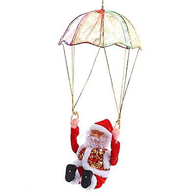 Electric Parachute Flip Rotating Musical light Santa Electric Parachute Flip Rotating Musical light Santa