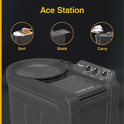 Whirlpool 7.0 Kg 5 Star Ace Supreme Semi-Automatic Top Loading Washing Machine