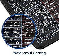 Super Large Anti-Slip Keyboard and Mouse Pad with Office Software Shortcuts - Desk Mat for Enhanced Workflow (900x400x3 MM) Super Large Anti-Slip Keyboard and Mouse Pad with Office Software Shortcuts - Desk Mat for Enhanced Workflow (900x400x3 MM)