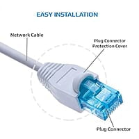 RJ45 Connector Strain Relief Boots Cable Cap (Pack Of 50Pcs) RJ45 Connector Strain Relief Boots Cable Cap (Pack Of 50Pcs)