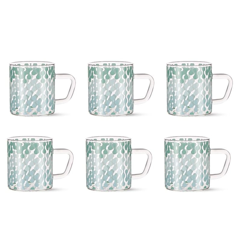 Borosil Vision Vista Tea n Coffee Classic Mug Set of 6 Pcs 210 ml | Borosillicate Glass, Microwave Safe, Scratch Resistance, Lightweight | for Chai, Green Tea, Milk Borosil Vision Vista Tea n Coffee Classic Mug Set of 6 Pcs 210 ml | Borosillicate Glass, Microwave Safe, Scratch Resistance, Lightweight | for Chai, Green Tea, Milk