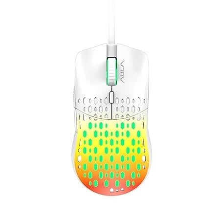 OpenBox Aula S11 Pro / Ultra-Lightweight (80 gms), upto 3600 DPI, 6 buttons, Rainbow Backlit Wired Optical Gaming Mouse OpenBox Aula S11 Pro / Ultra-Lightweight (80 gms), upto 3600 DPI, 6 buttons, Rainbow Backlit Wired Optical Gaming Mouse