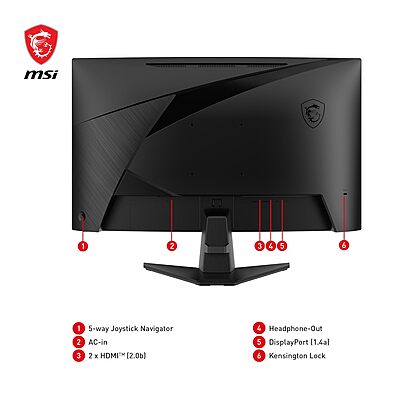 MSI, 27 Inch, 180Hz Refresh Rate Monitor, MAG 27CQ6F MSI, 27 Inch, 180Hz Refresh Rate Monitor, MAG 27CQ6F