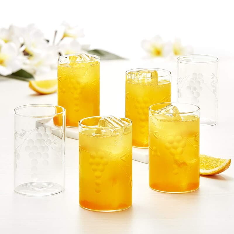 Borosil 295 ml Set of 6 pcs Berry Vision Transparent Drinking Glass | Borosilicate Glass Tumblers for Water, Cold Drinks, Juice| Flame Proof, Microwave & Dishwasher Safe | for Daily use & Gifting Borosil 295 ml Set of 6 pcs Berry Vision Transparent Drinking Glass | Borosilicate Glass Tumblers for Water, Cold Drinks, Juice| Flame Proof, Microwave & Dishwasher Safe | for Daily use & Gifting
