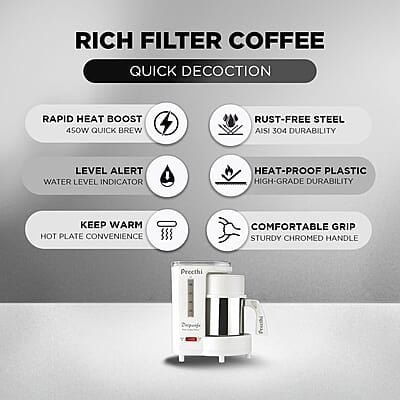 Preethi Dripcafe Coffee Maker