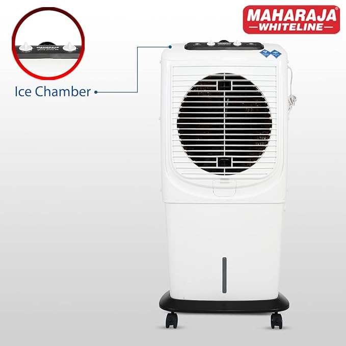 Maharaja White line Glacio Prime 65, Desert Air Cooler 65 Liter, Wood Wool Pads